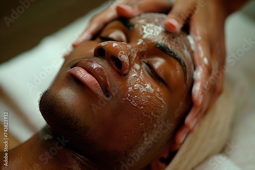 Soothing Facial Massage by Spa Therapist