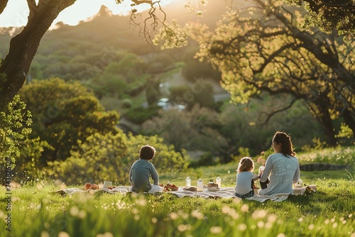 Mother's Day Picnic Bliss in Scenic Park   © Kristian