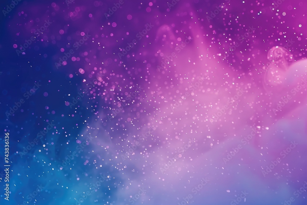 Abstract background with glitter  ink  stardust  and particles.