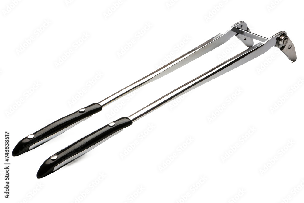 Versatile Tongs Standing Alone on Clear Background
