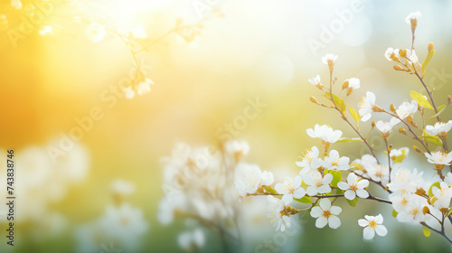 Art abstract spring background or summer background. © Pixel