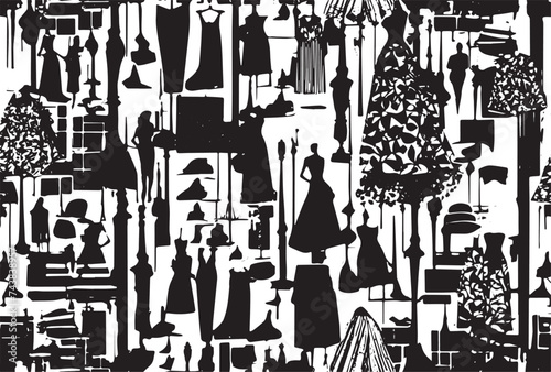 Seamless vector background.