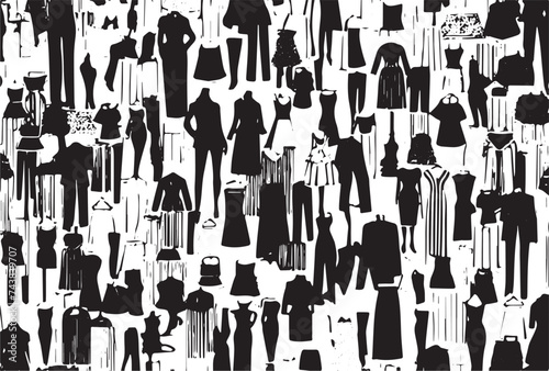Seamless vector background.