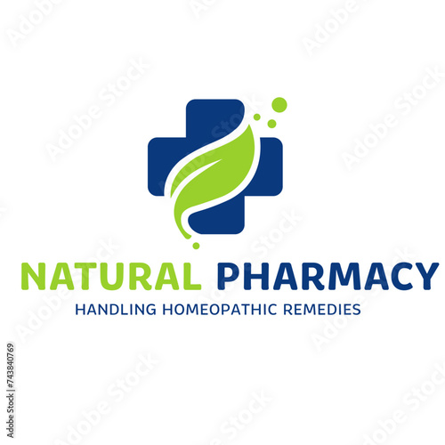 logo for company natural pharmacy manipulation remedy homeopathic homeopathy blood cells