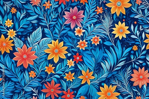 seamless floral background