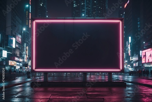 Cyberpunk Futuristic Backgrounds & Frames © deeezy stock images