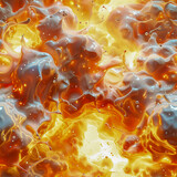 fireball liquid as background and for filling surfaces, ai generated