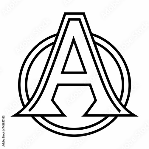 letter a logo
