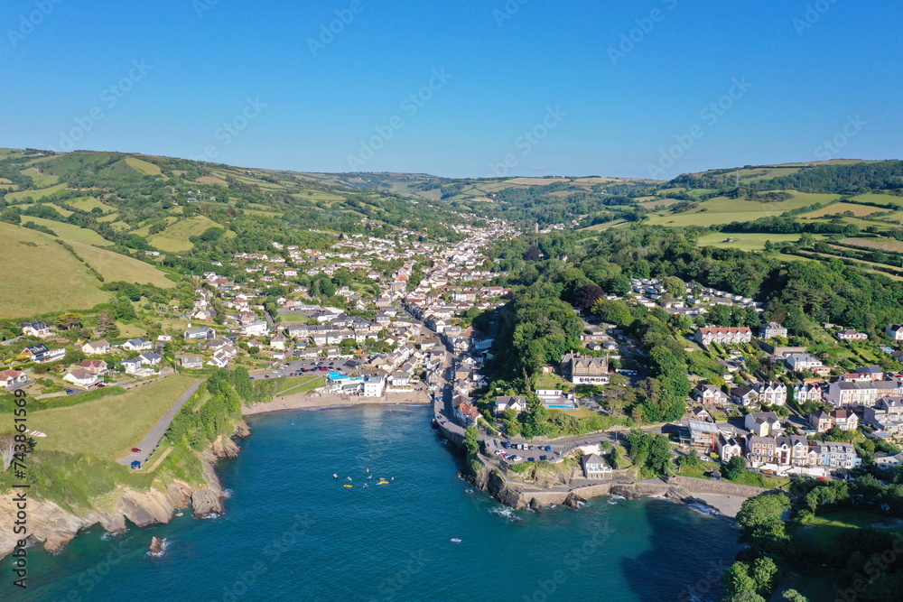 Small little cute town of Combe Martin