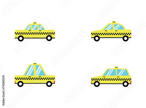 taxi car design vector illustration