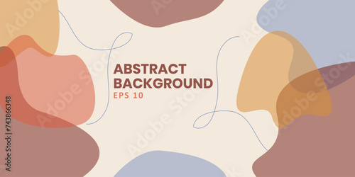 Abstract background in pastel colors, suitable for web banners, banners, wallpapers and others