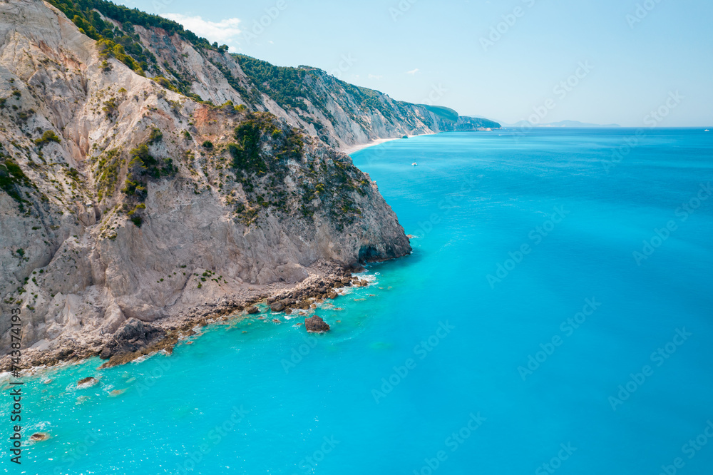 Mediterranean coast of Greece