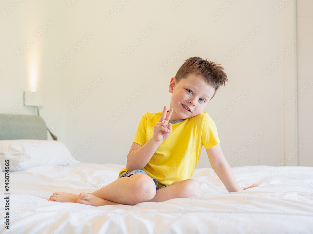 portrait of an adorable blond child portrait of an adorable blond child