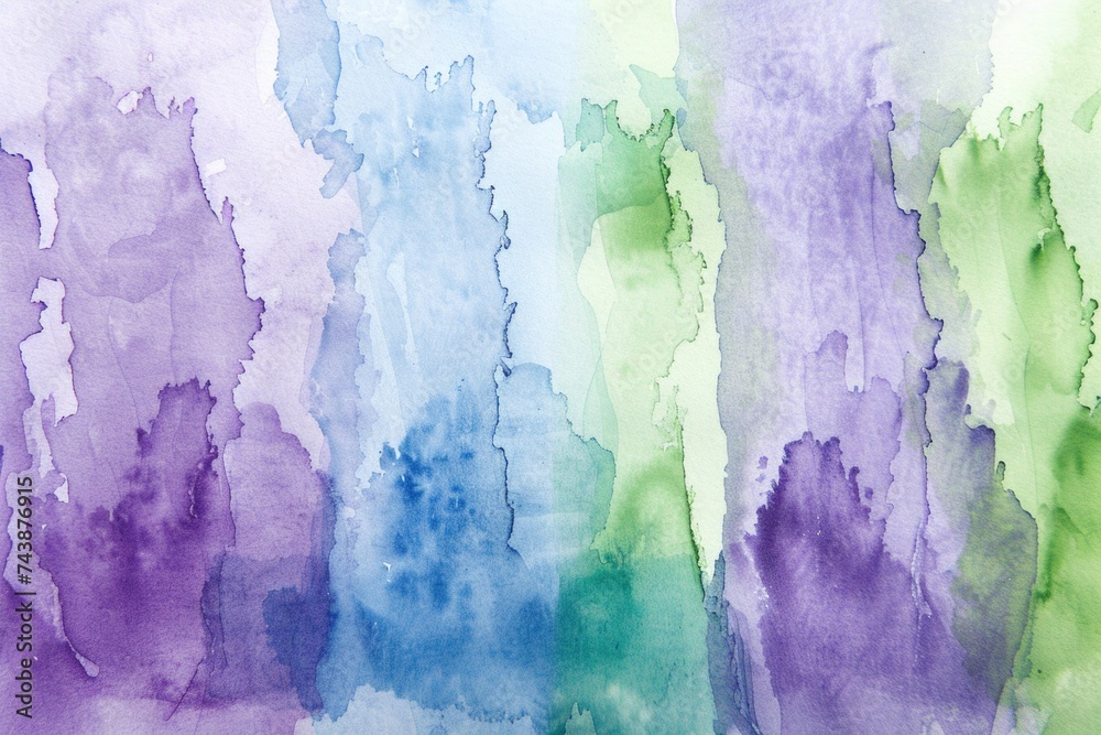 Colorful abstract watercolor background with copy space for design.