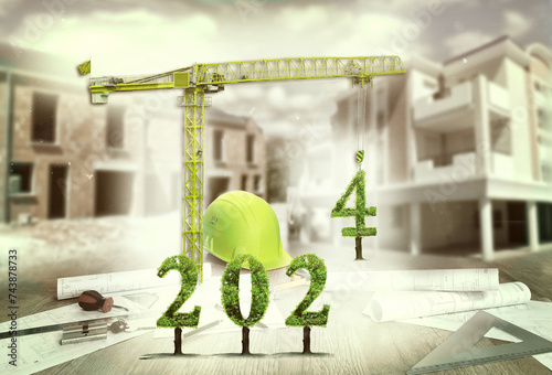 écologie 2024, grue construction