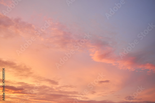 Colorful Sky Canvas