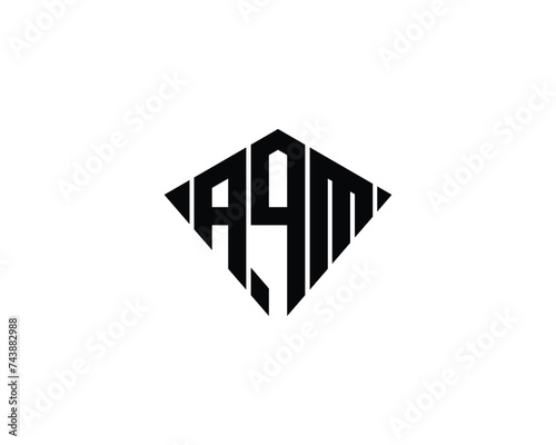Free Download AQM logo design vector template - GFXLoad