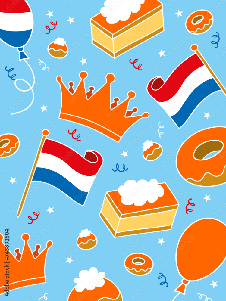 Kingsday Illustrations