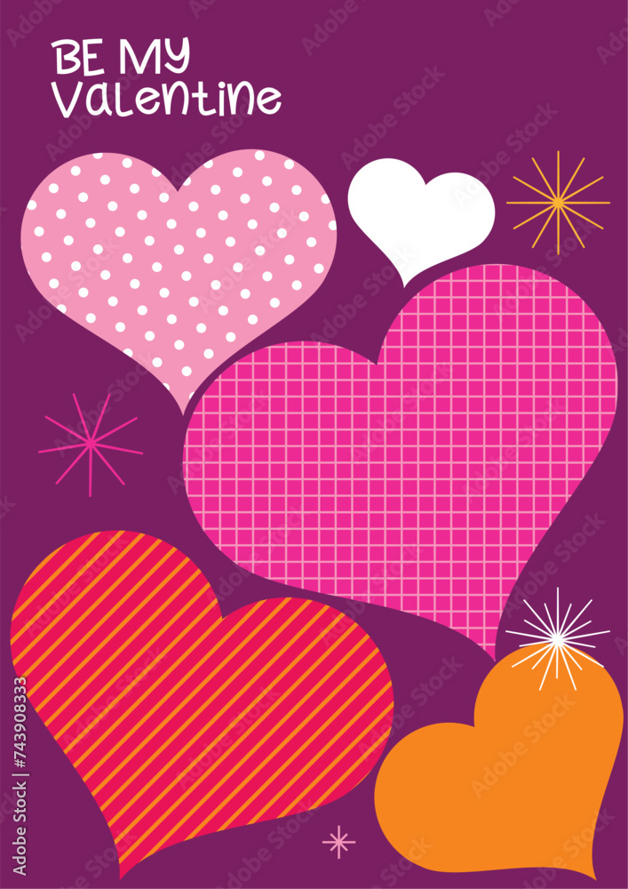 Valentine's Day vector image Valentine's Day vector image