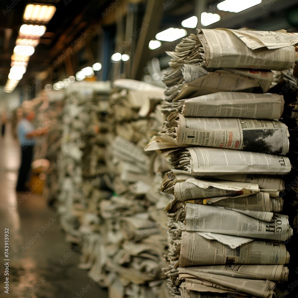 The struggle of a newspaper industry in the digital age
