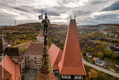 The Castle of the Corvins Romania photo