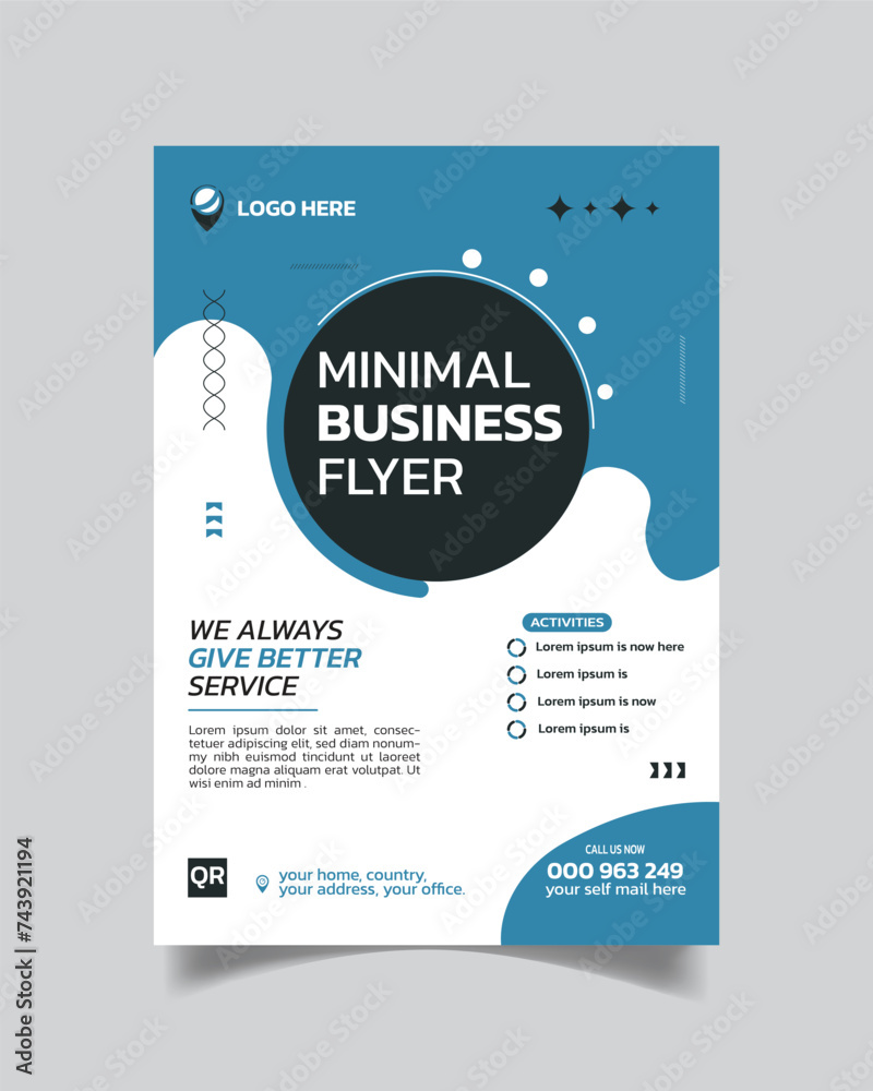Wonders Business Flyer and Creative Business Leaflet  or Corporate Business Flyer