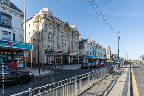 Llandudno north Wales united kingdom 01 August 2022 The Palladium was previously a theatre in Llandudno , The front of the Palladium public house now a wetherspoons