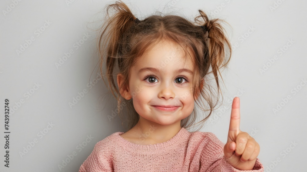 portrait of a people with finger up. Point finger at the advertisement. portrait of a people with finger up. Point finger at the advertisement.