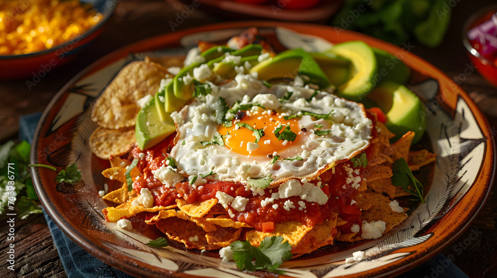 Tempting Chilaquiles with Fried Eggs Tempting Chilaquiles with Fried Eggs