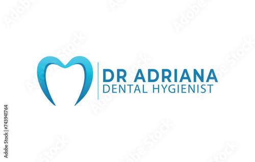 dental hygienist branding, Medical logo