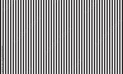Black and White Vertical Stripes. Vector illustration.