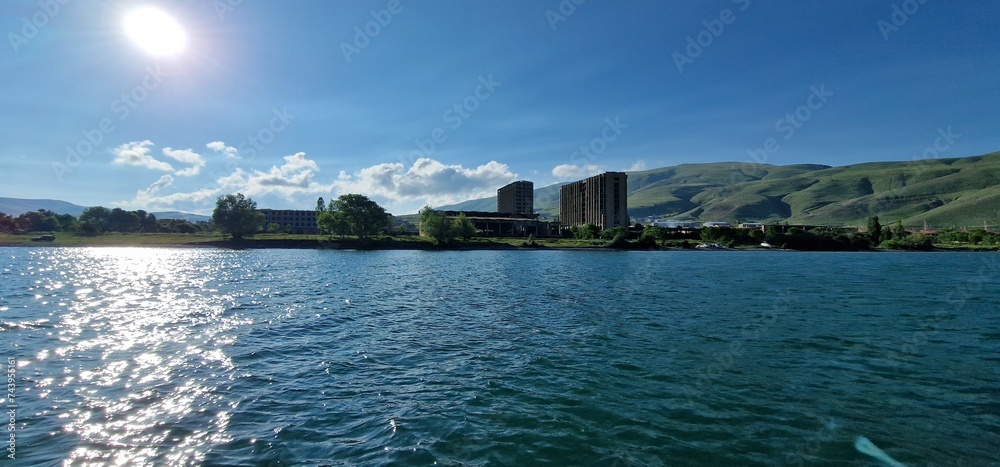 Fototapeta premium lake sevan in armenia 