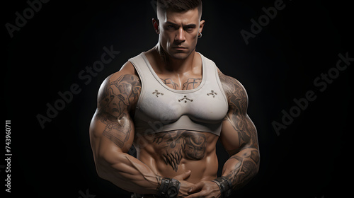3d bodybulder bodybuilder avatar High Detail Photorealistic high quality Realistic