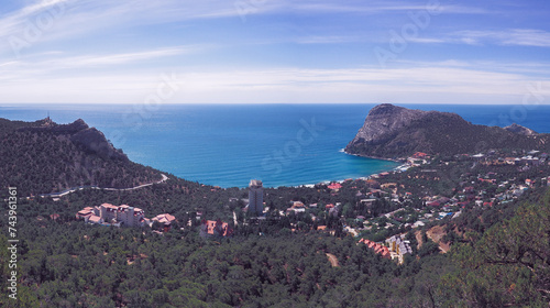 Obraz na płótnie Beautiful landscape seacost with rocks at the sunny day new world w salonie