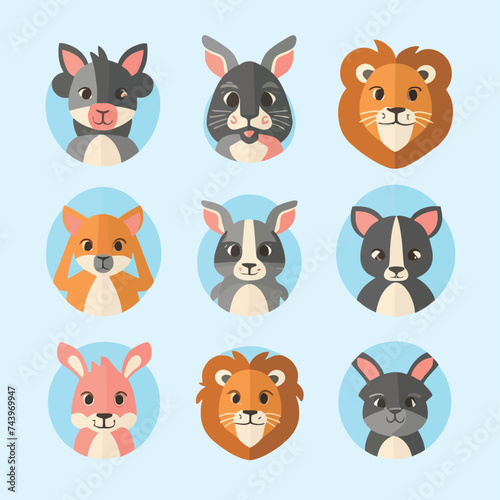 2d vector illustration for  learning cartoon character design for letters of the English language 