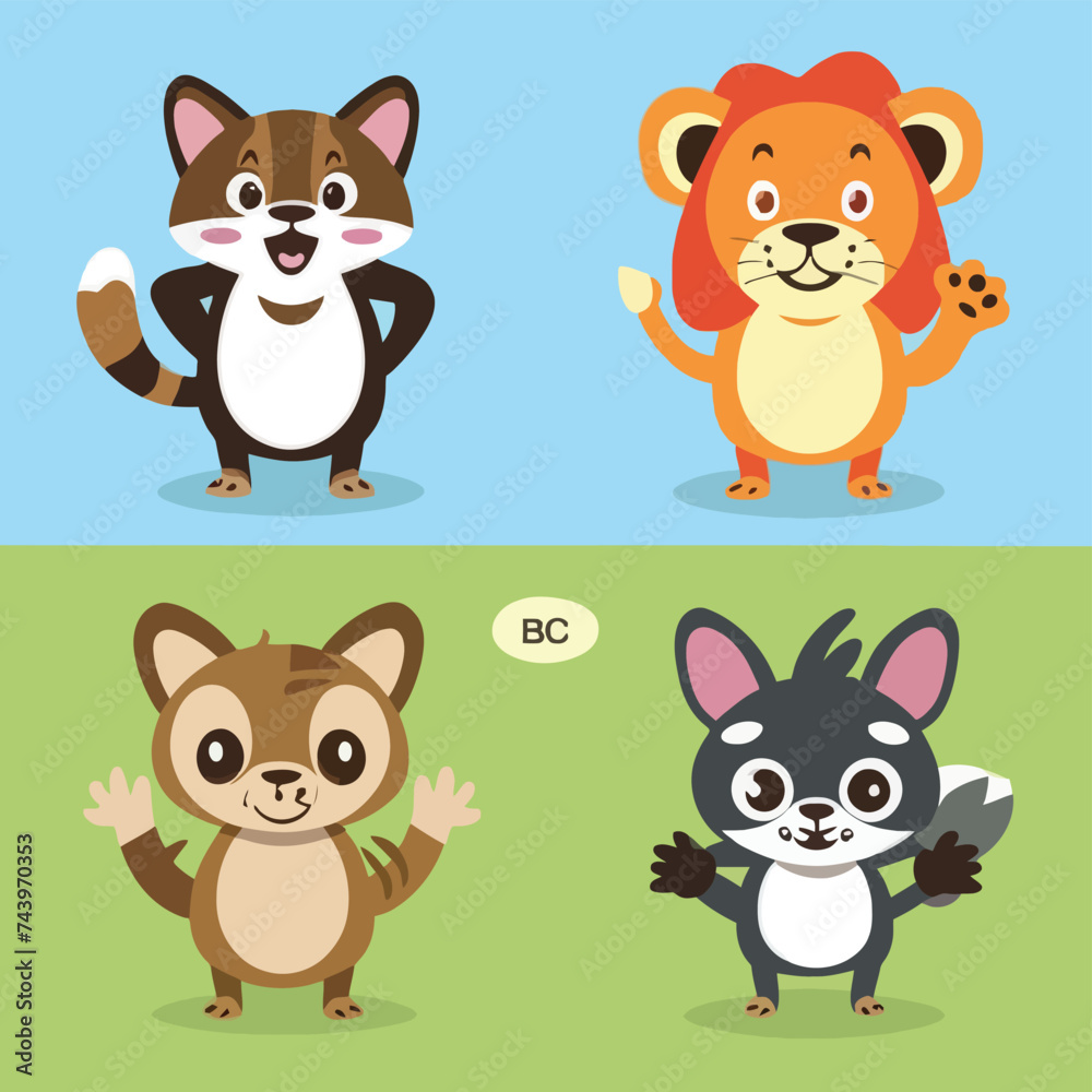 2d vector illustration for learning cartoon character design for letters of the English language
2d vector illustration for learning cartoon character design for letters of the English language