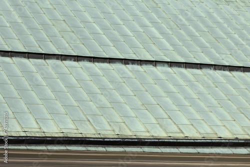 Ein Dach aus Kupfer