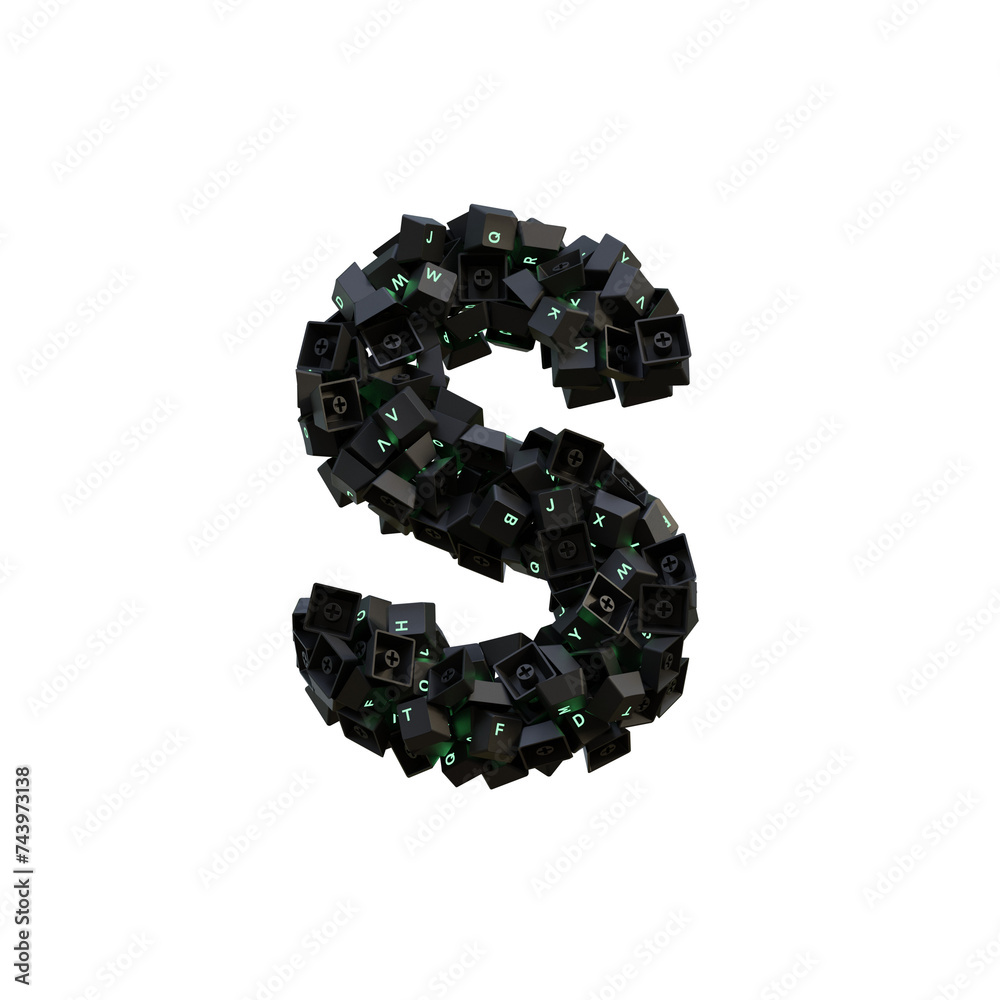 Computer Keyboard 3D Alphabet PNG Letters Computer Keyboard 3D Alphabet PNG Letters