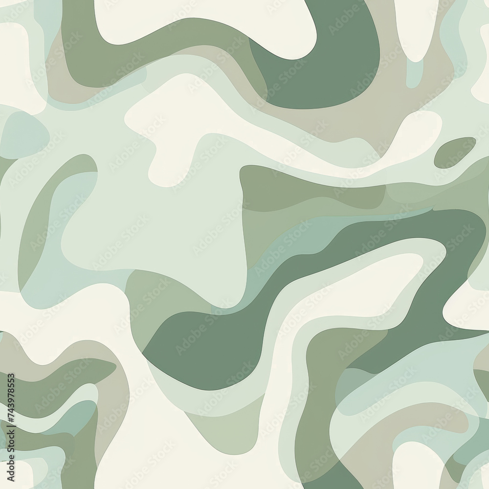 Abstract organic pattern, seamless tile