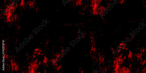 Abstract dark red texture of a grunge concrete wall with cracks and scratches background. distressed grunge concrete wall texture. abstract vintage of old surface texture background.