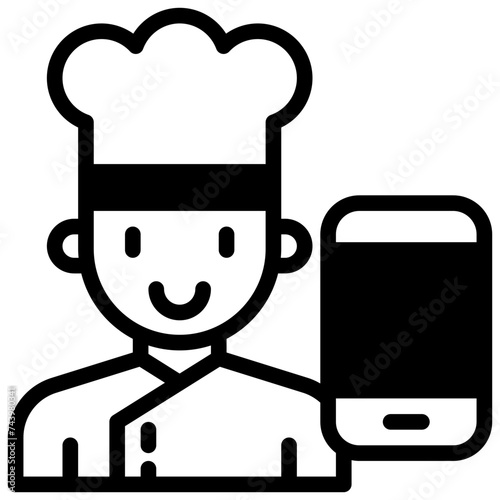 CHEF,cooker,man,male.svg