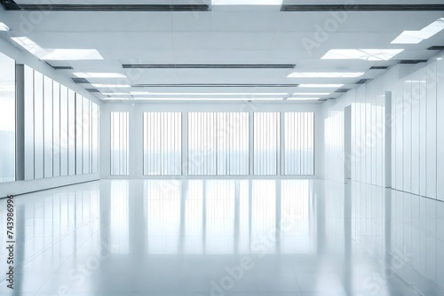 interior of a modern building