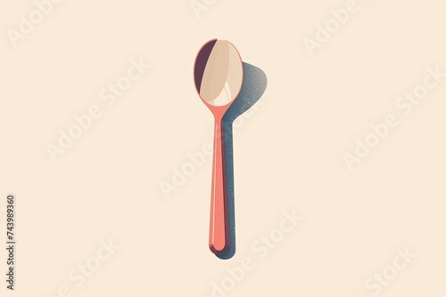 Spoon With Shadow on Side