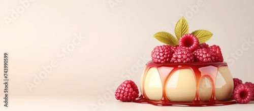 Custard with egg custard ca...