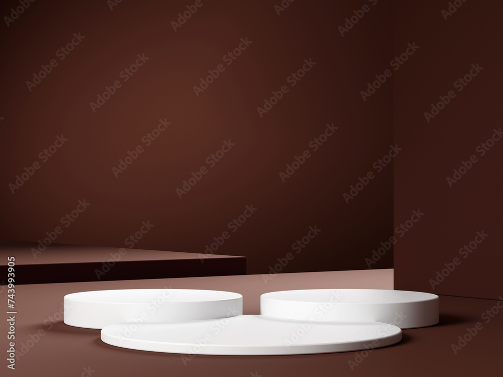 3d display product red minimal scene with geometric podium platform. cylinder background 3d rendering with podium. stand for cosmetic products. Stage showcase on pedestal 3d beige studio 3d display product red minimal scene with geometric podium platform. cylinder background 3d rendering with podium. stand for cosmetic products. Stage showcase on pedestal 3d beige studio