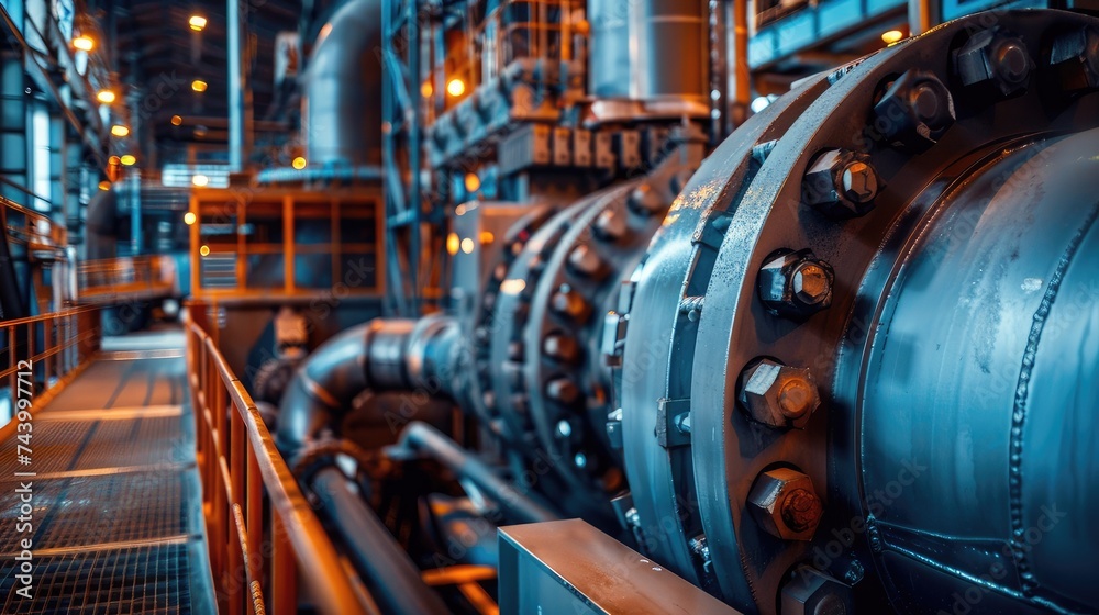 close-up of coal industry facilities, revealing intricate machinery details and energy production. close-up of coal industry facilities, revealing intricate machinery details and energy production.