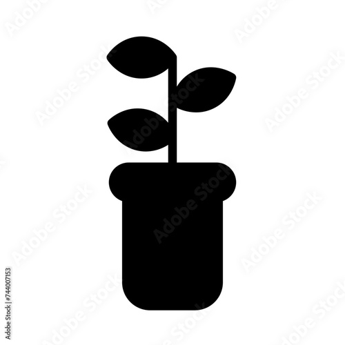 Genetic Biology Plant Glyph Icon