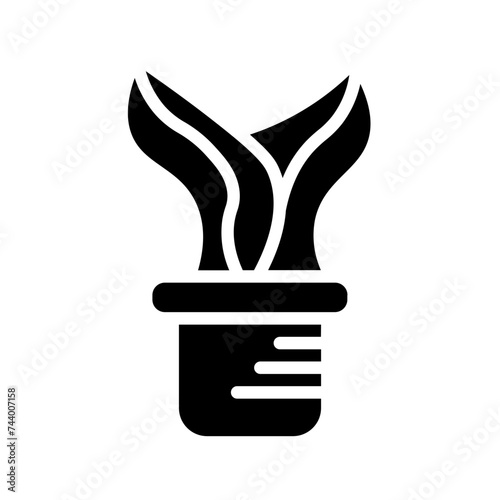 Genetic Biology Plant Glyph Icon