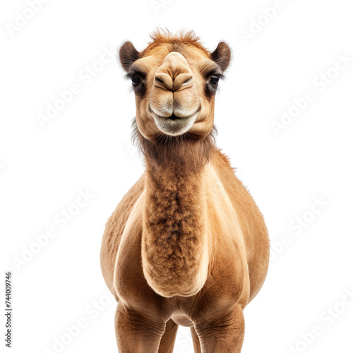 Camel isolated on transparent or white background © Luckyphotos