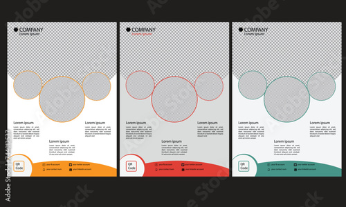 creative flyer design layout template